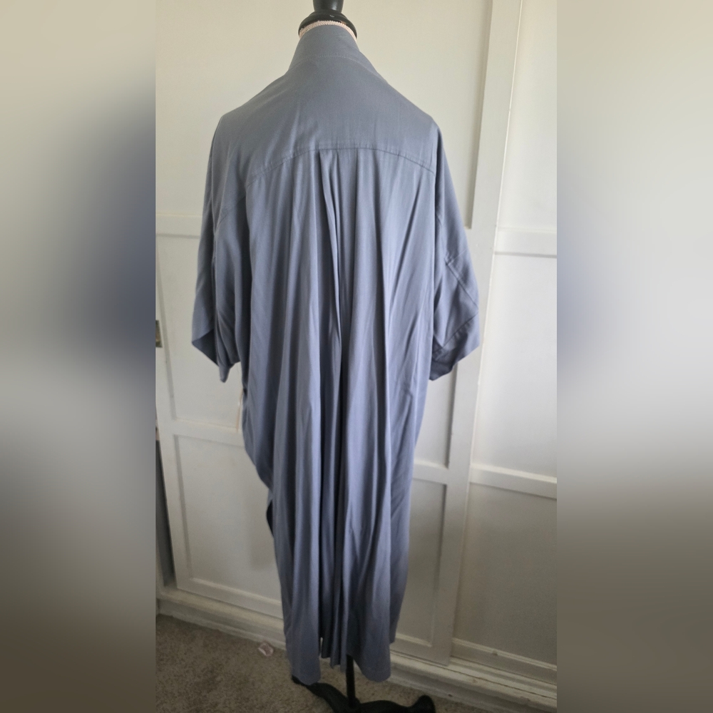 NWT Rokoko Light Gray Long Cardigan SIZE LARGE - Picture 4 of 7